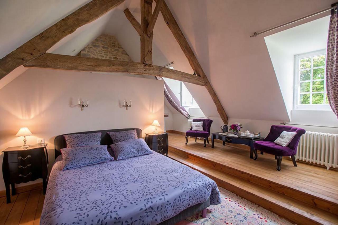 Les Goubelins Bed & Breakfast La Lande-d'Airou Dış mekan fotoğraf